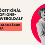 Milyen előnyöket kínál egy profi one-pager weboldal a kisvállalkozások számára?